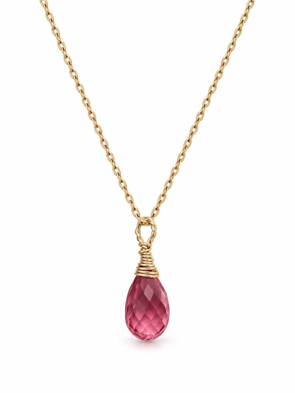 AWN65 Padparadcha Necklace
